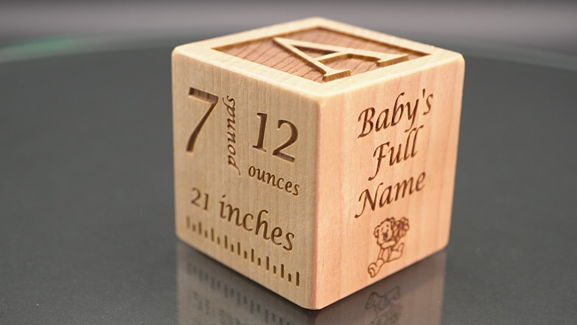 Birth Announcement Block