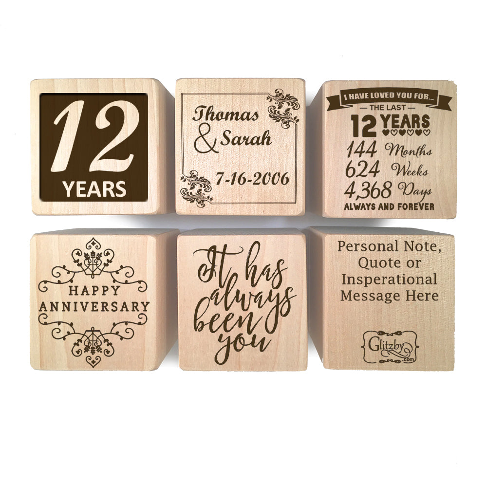 Glitzby Anniversary Block
