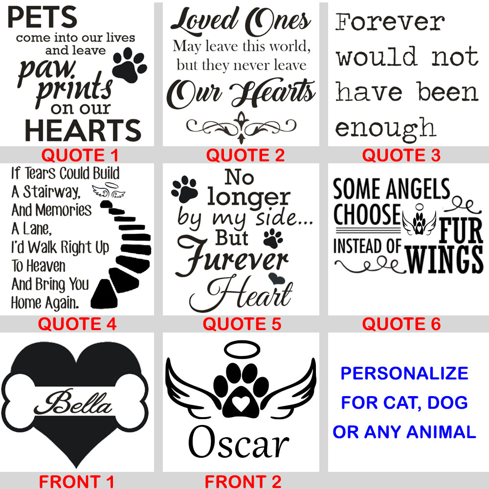Pet Memorial Block