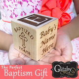 Baptism Christening Dedication Block