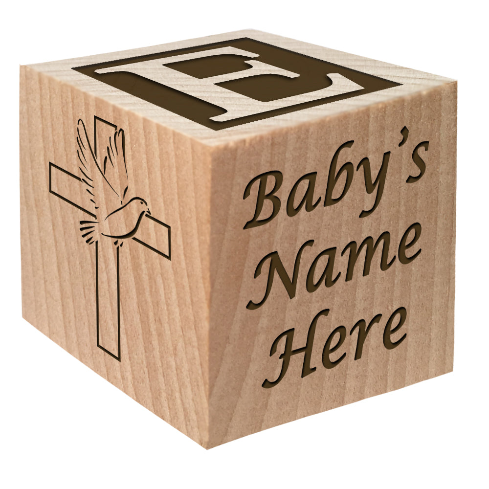 Baptism Christening Dedication Block